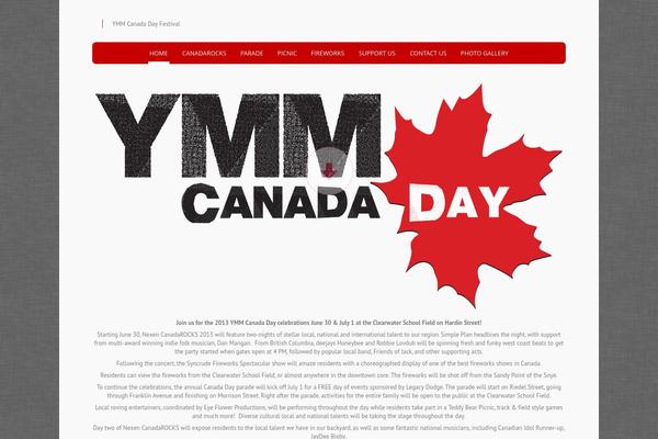 MAGNET theme site design template sample