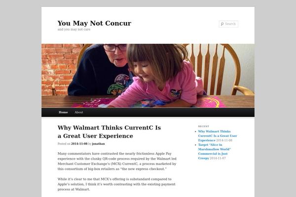 Duster theme site design template sample