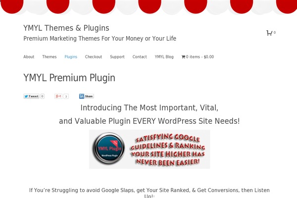 Site using FEEDZY RSS Feeds plugin