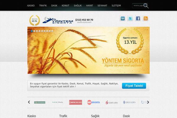 Site using FancyBox plugin