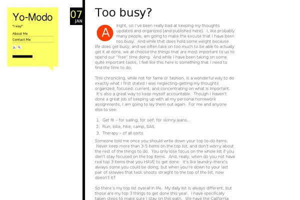 Esquire theme site design template sample