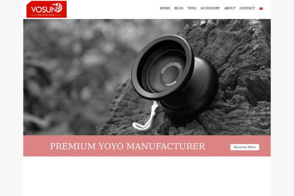 Tyros theme site design template sample