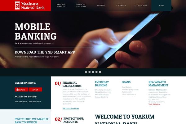 yoakumnationalbank.com site used Ynb