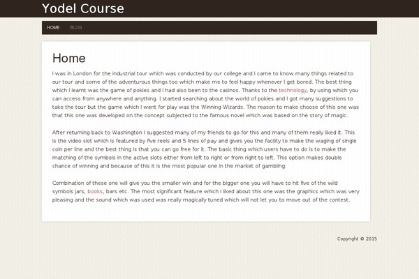 Site using Xagio plugin