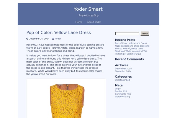 Blogbox theme site design template sample