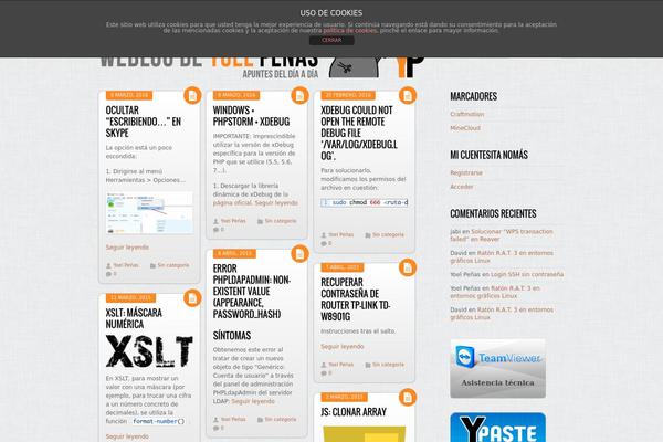 Grido theme site design template sample