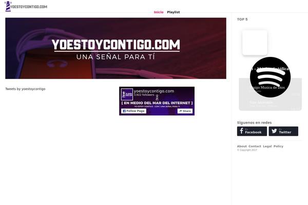 yoestoycontigo.com site used Pulsetheme