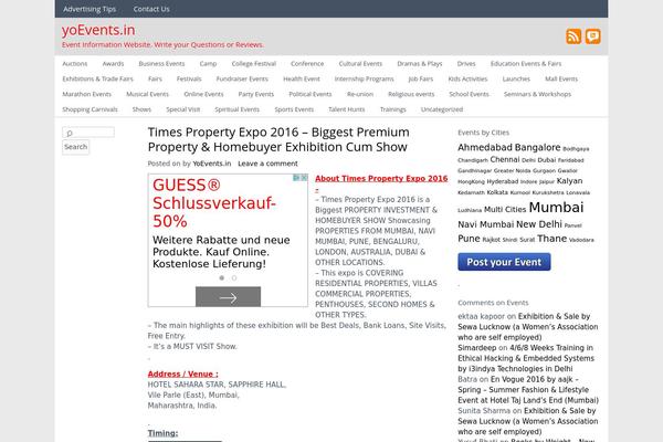 HeatMap AdAptive theme site design template sample