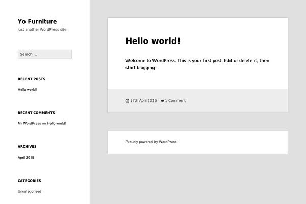 Trego theme site design template sample