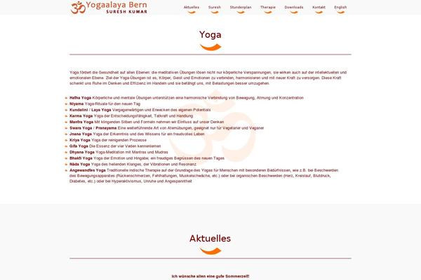 Ego theme site design template sample