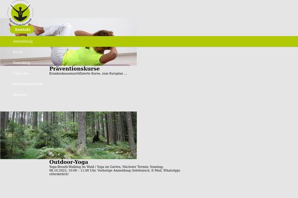 Impreza Child theme site design template sample