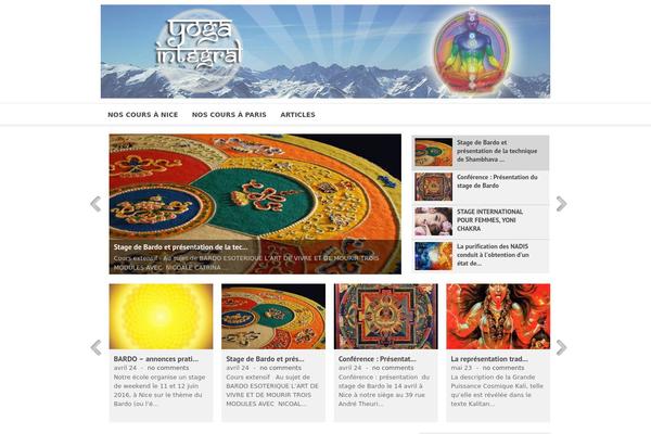 Curiosity theme site design template sample