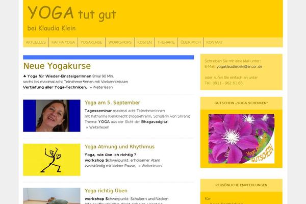 yoga-klein.de site used Mh-newsdesk-lite-child