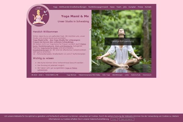 Twentyfifteen Child theme site design template sample
