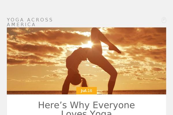 Serene theme site design template sample