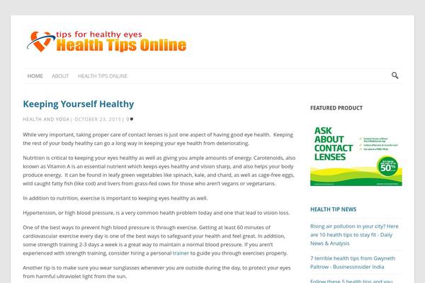 Penny theme site design template sample