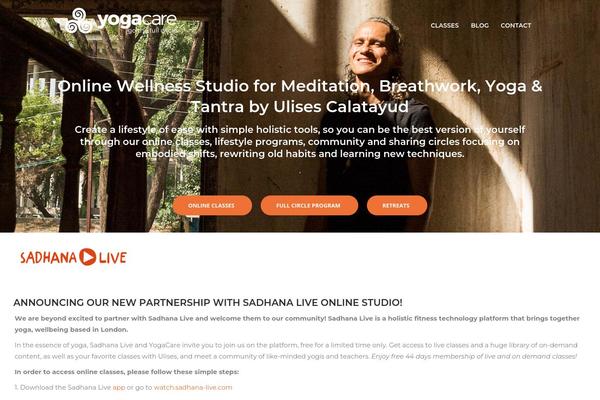 Wellspring theme site design template sample
