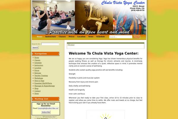 Site using Constant Contact WordPress Widget plugin