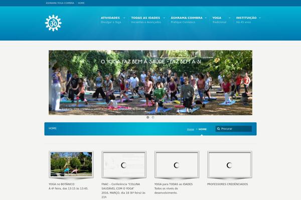 Karma theme site design template sample