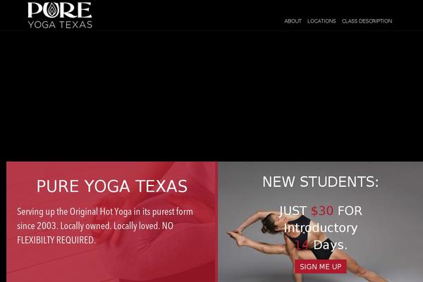 Site using WP Simple Galleries plugin
