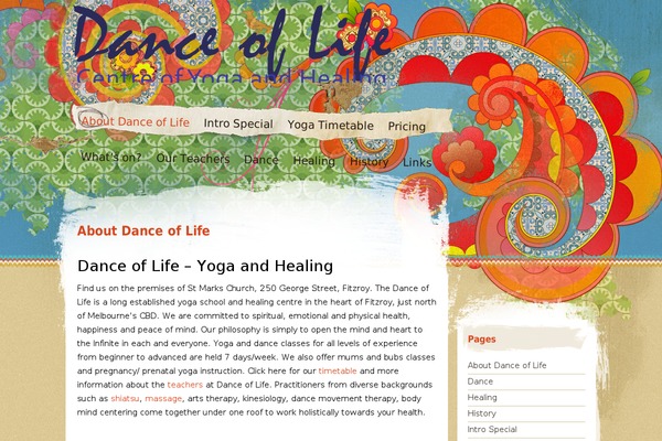 Matala theme site design template sample