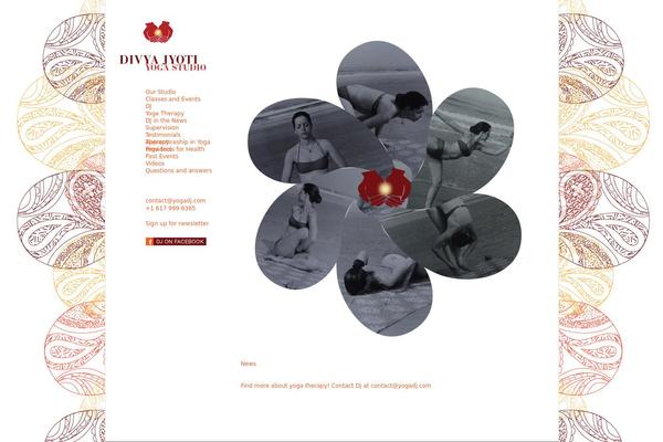 Default theme site design template sample