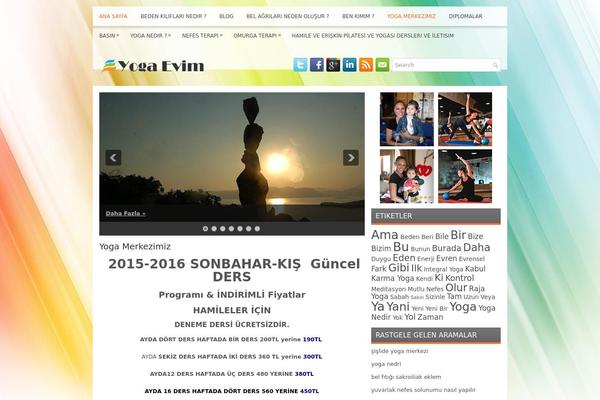 Vento theme site design template sample