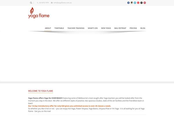 Maxima theme site design template sample
