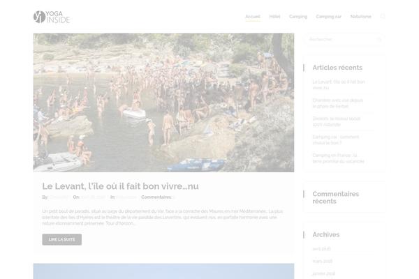 Qaro theme site design template sample