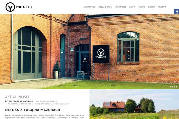Dist theme site design template sample