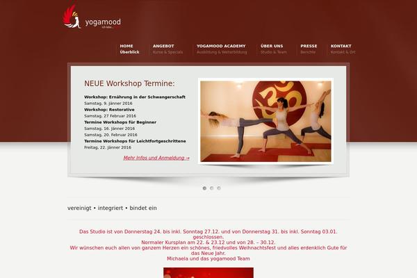Karma theme site design template sample