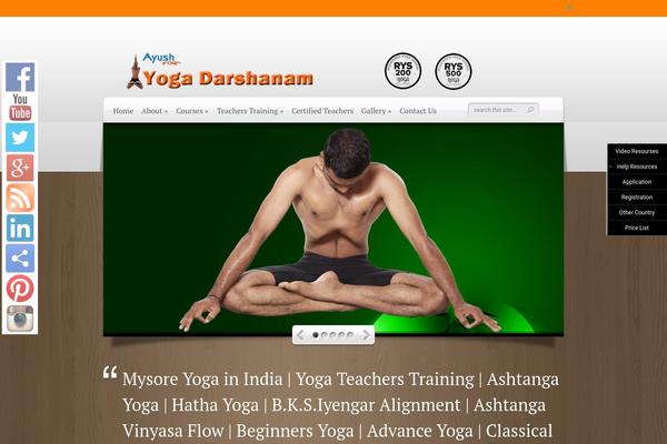 Site using Floating Social Media Links plugin