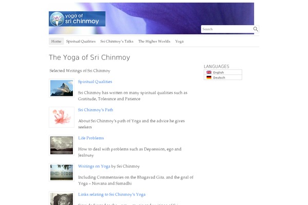 Virtue theme site design template sample