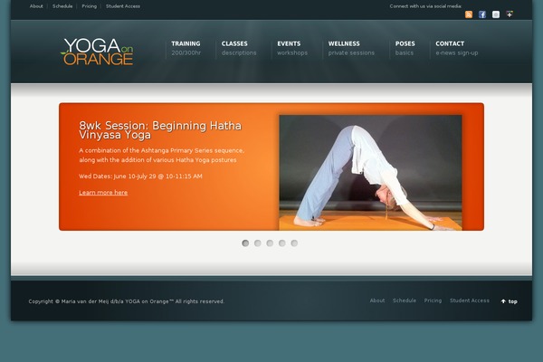 Karma theme site design template sample