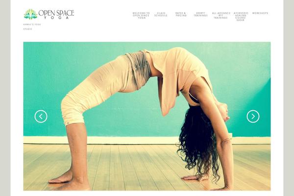 yogaopenspace.com site used Theme50792