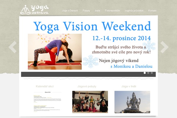 yogaostrava.cz site used GLORY