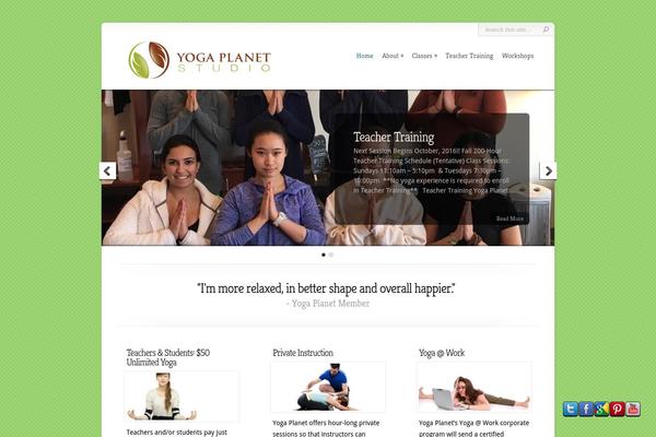Chameleon theme site design template sample