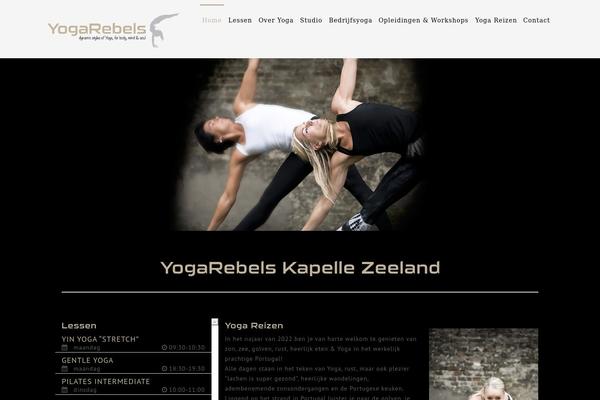 Noo-yogi theme site design template sample
