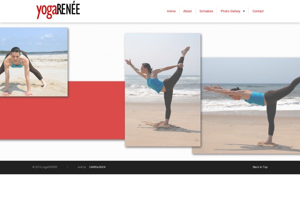yogarenee.com site used Gymboom
