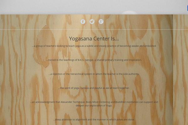 yogasanacenter.com site used Paeon