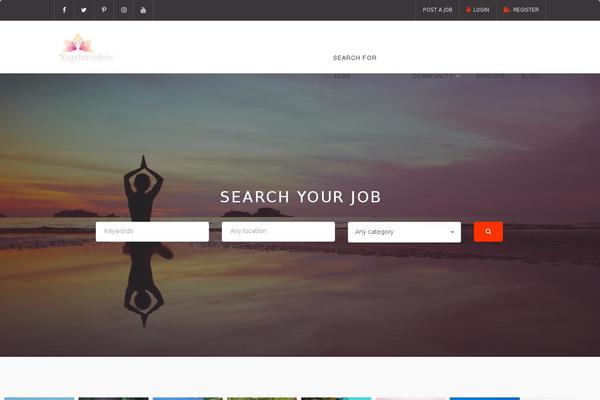 Site using Wp-job-manager-resumes plugin