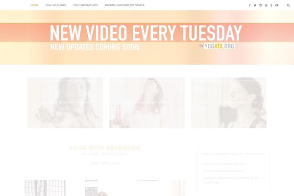 Site using Video Gallery plugin
