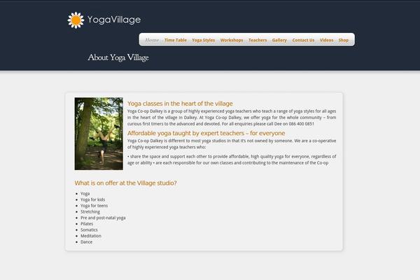 Webly theme site design template sample
