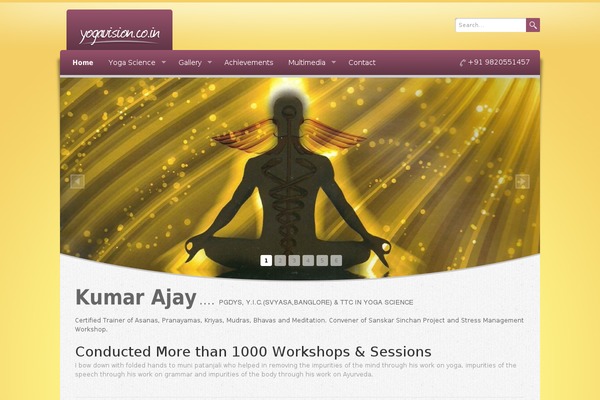Wellness theme site design template sample