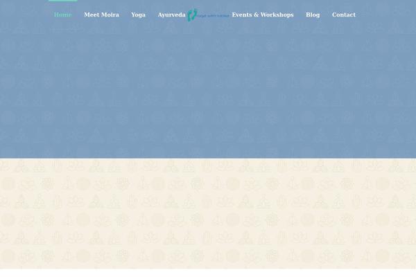 Kriya theme site design template sample