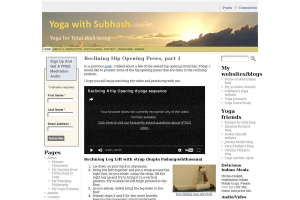 Atahualpa theme site design template sample