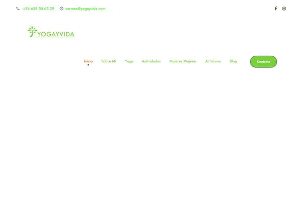 Yoku theme site design template sample