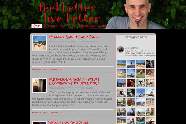 Site using Instagram Feed plugin