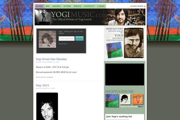 Thesis 1.8.5 theme site design template sample
