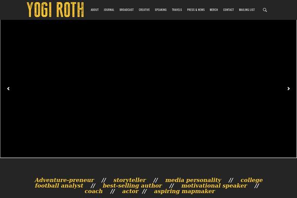 Story theme site design template sample